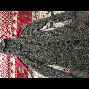 Grey Express Cardigan/ Cover Up